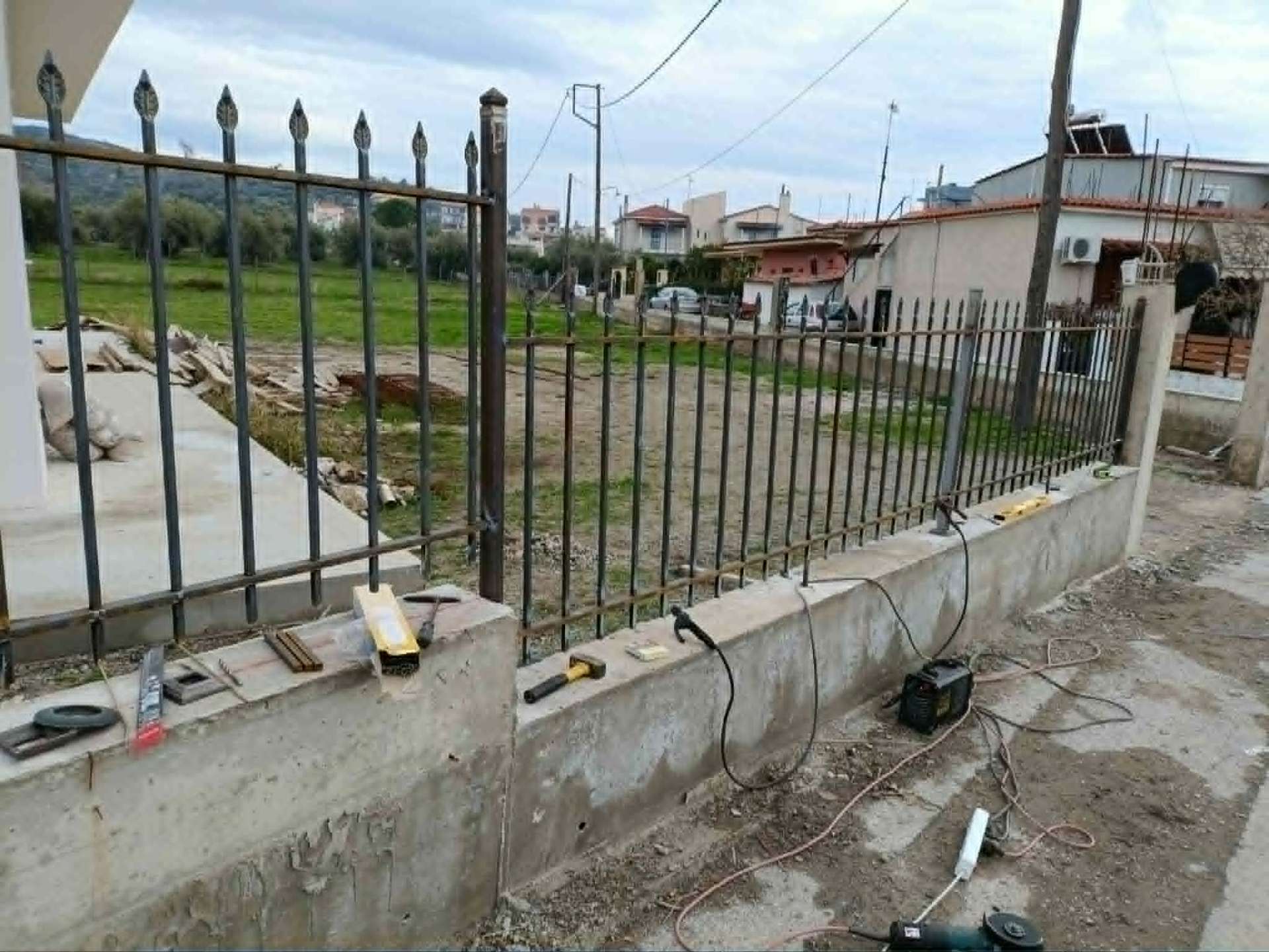 Τοποθέτηση περίφραξης